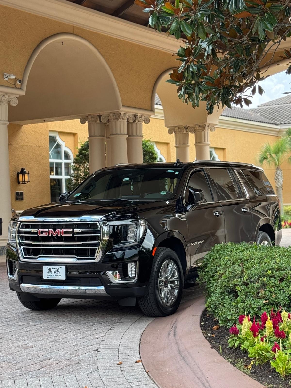 Black GMC Yukon for executive chauffeur service in San Francisco