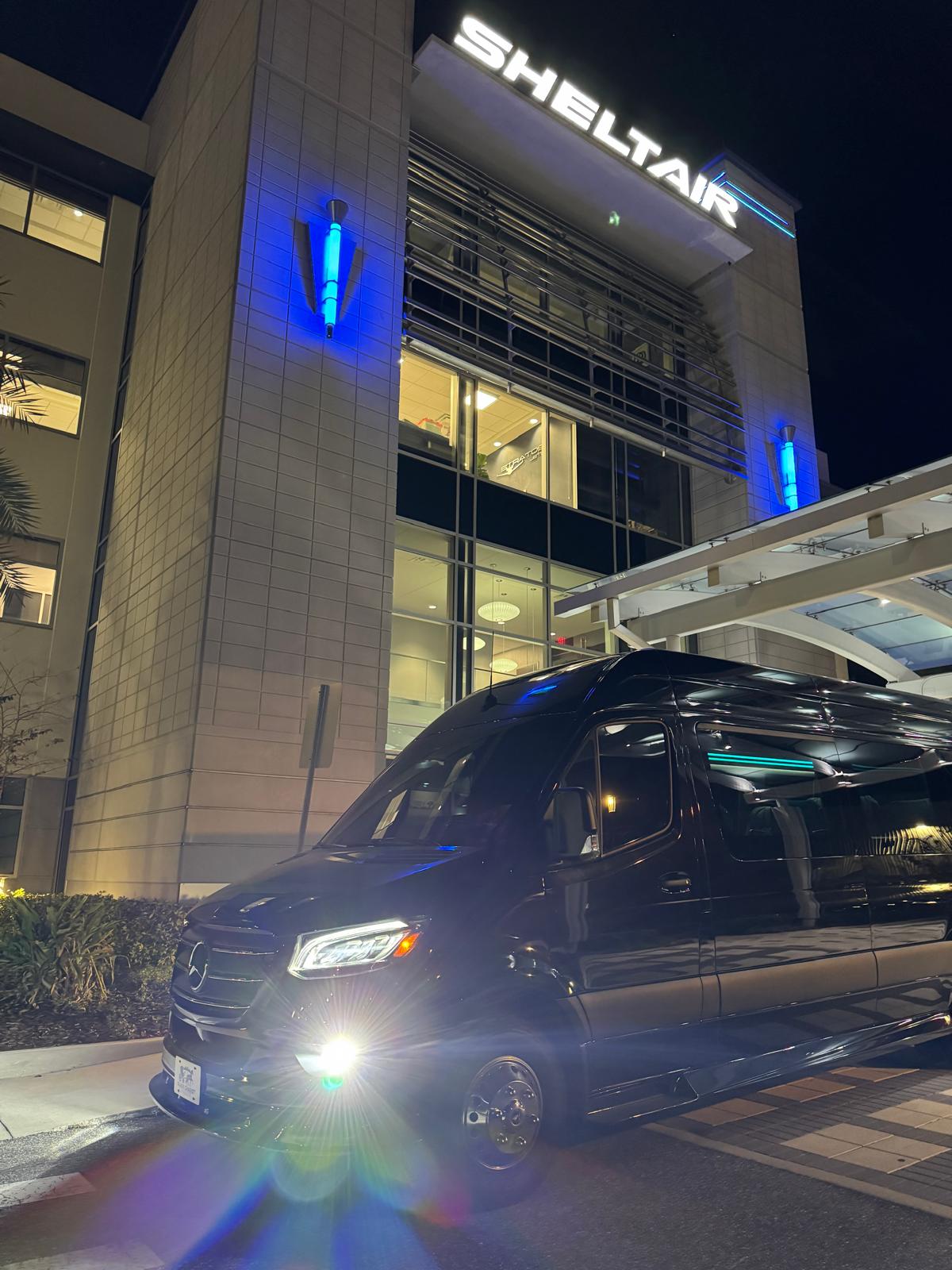 Black Cadillac Escalade for executive chauffeur service in Miami
