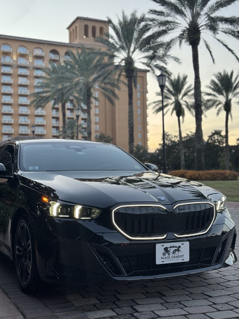 Luxury Sedan — BMW 5 Series — Black Chariot Limousine Orlando