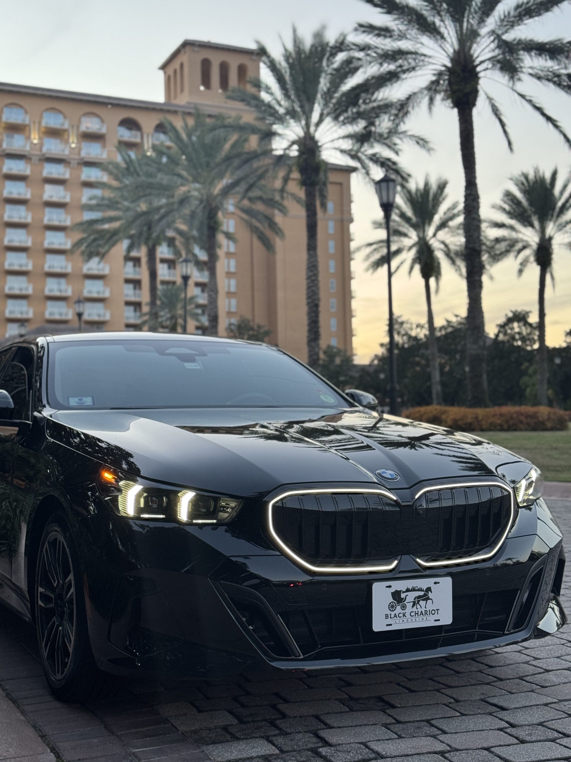 Luxury Sedan — BMW 5 Series — Black Chariot Limousine Orlando