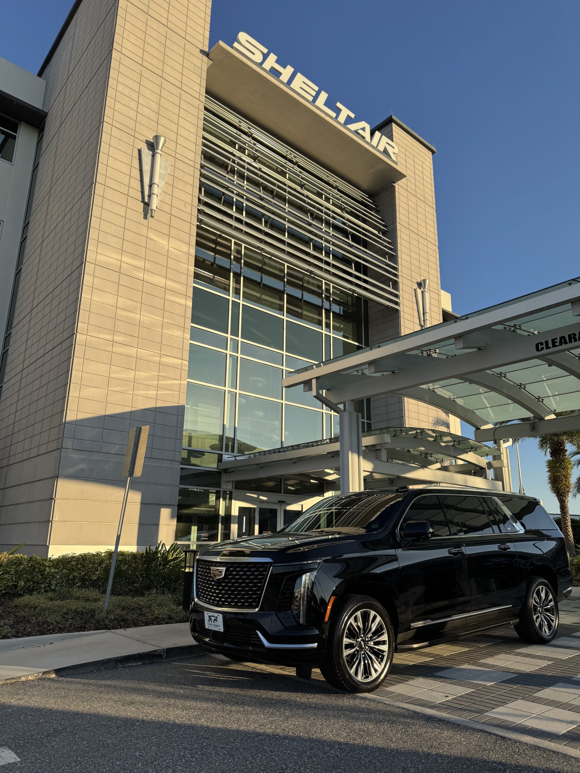 VIP SUV — Cadillac Escalade ESV — Black Chariot Limousine Orlando