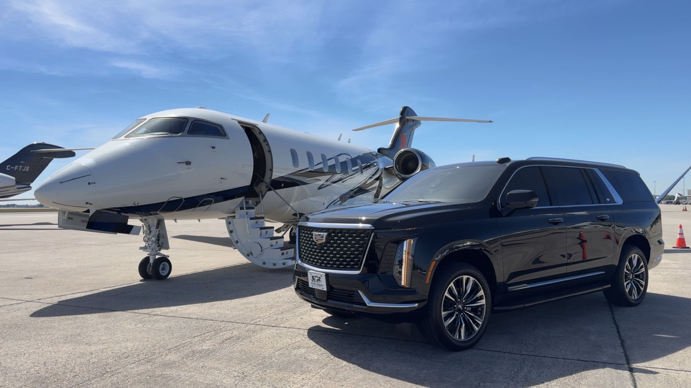 VIP SUV — Cadillac Escalade ESV — Black Chariot Limousine Orlando