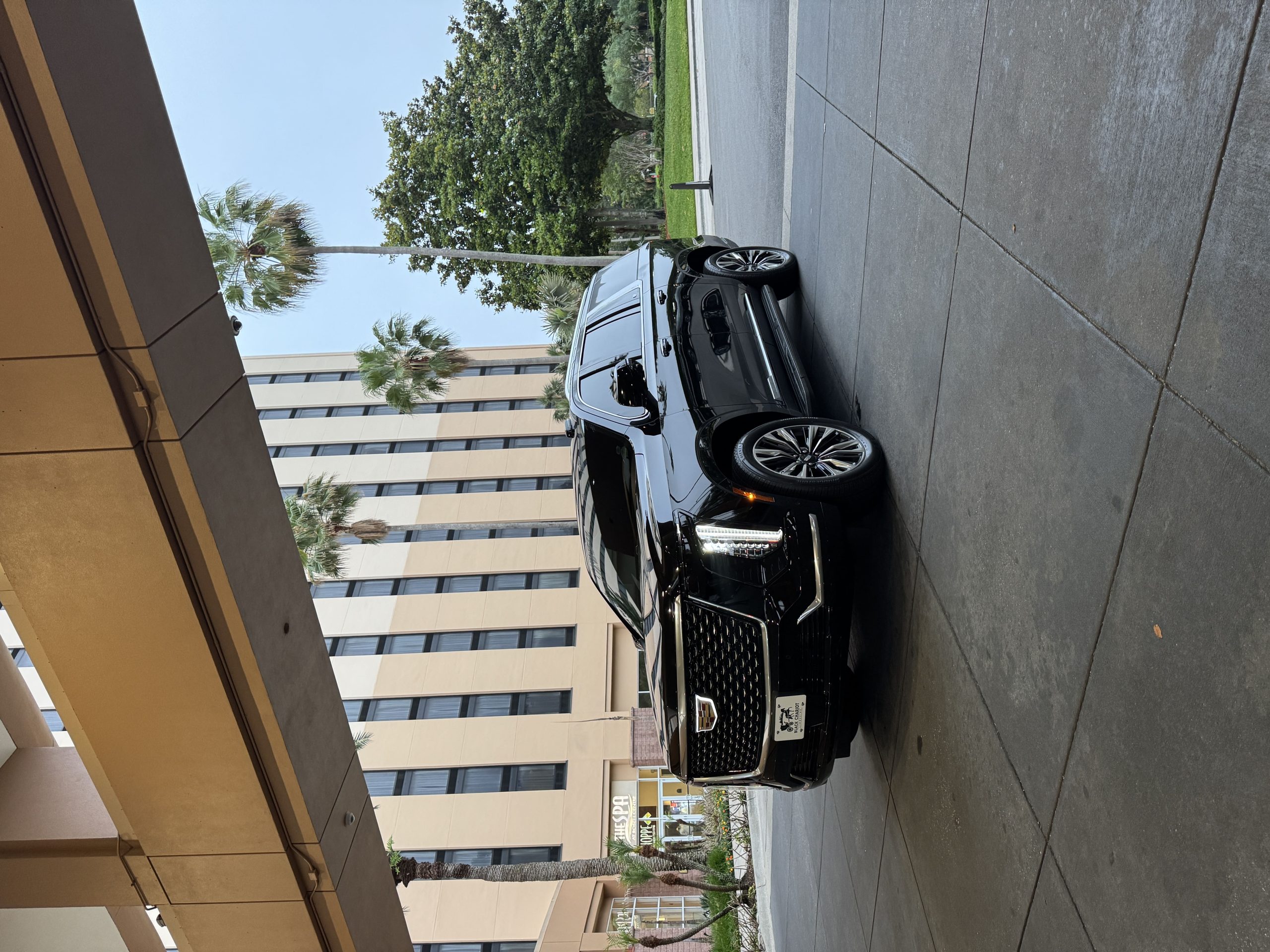 VIP SUV — Cadillac Escalade ESV — Black Chariot Limousine Orlando