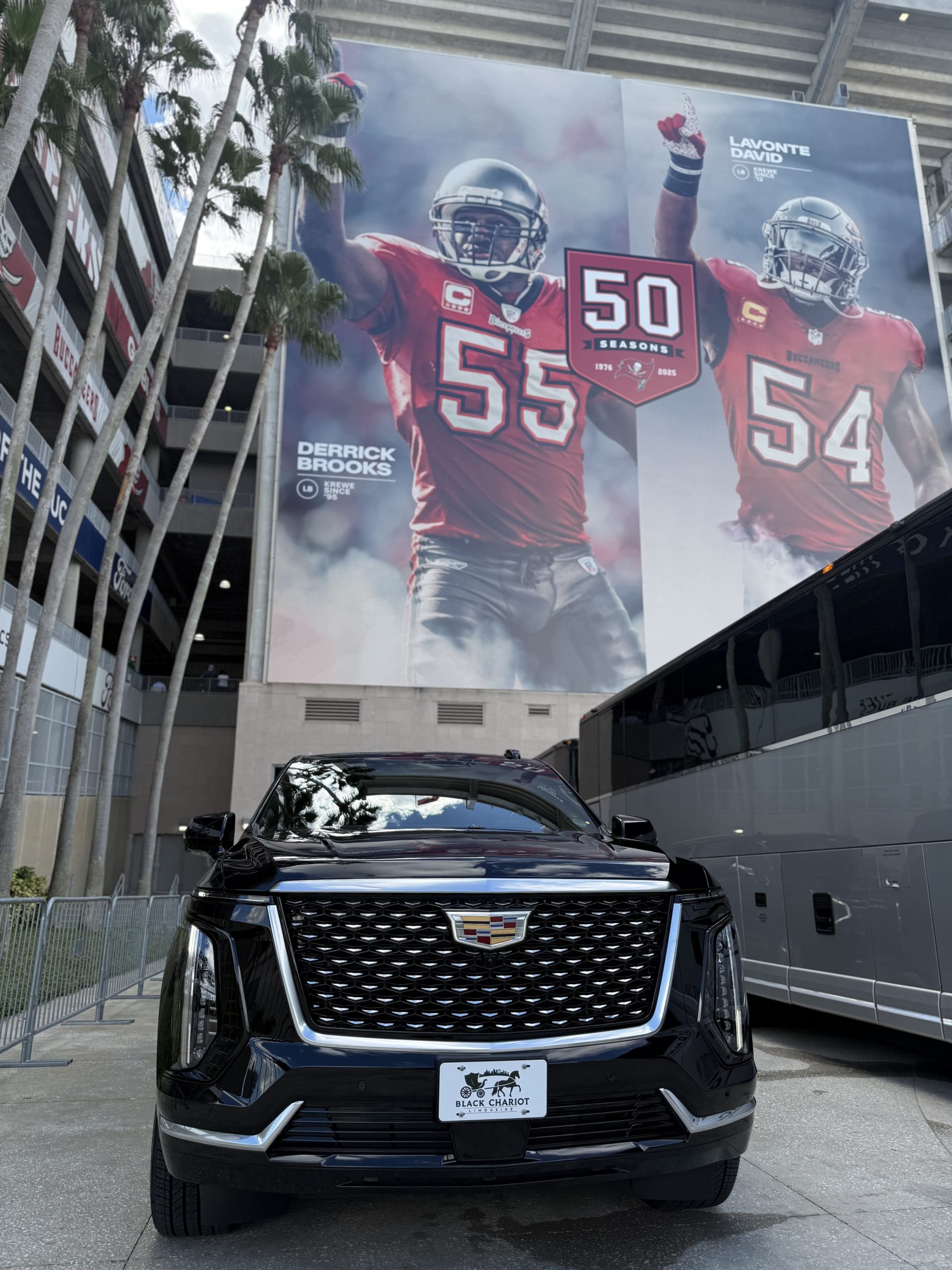 VIP SUV — Cadillac Escalade ESV — Black Chariot Limousine Orlando