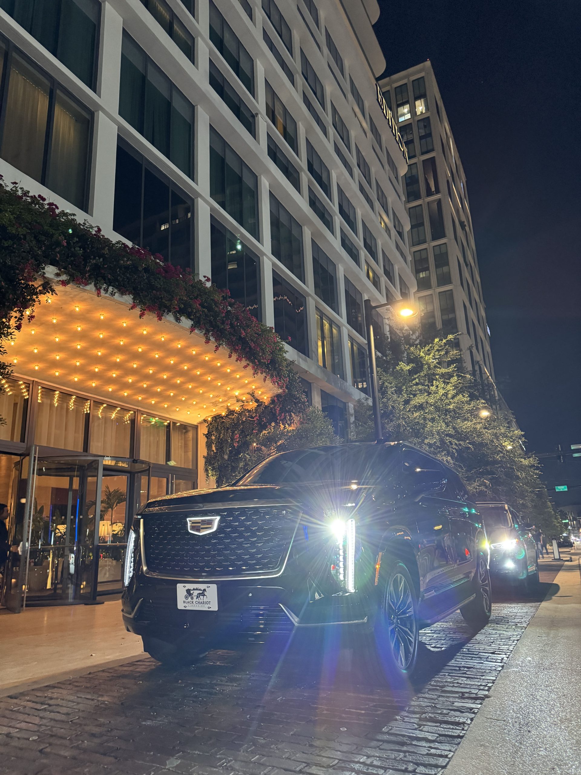 VIP SUV — Cadillac Escalade ESV — Black Chariot Limousine Orlando